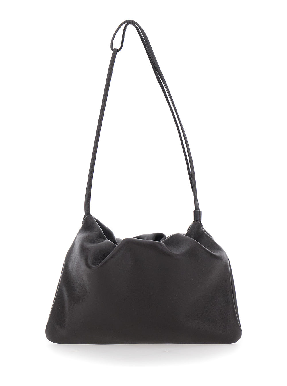NOTHING WRITTEN Nothing Written Women Shoulder Bag Nrlla Strap Bag With Brown Leather Details
