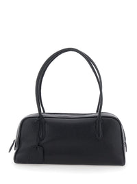 NOTHING WRITTEN Nothing Written Women Shoulder Bag With Black Leather Handles For Women