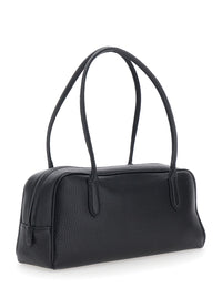 NOTHING WRITTEN Nothing Written Women Shoulder Bag With Black Leather Handles For Women