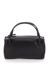 NOTHING WRITTEN Nothing Written Women Handbag With Leather Handles And Zip Closure In Brown Woman