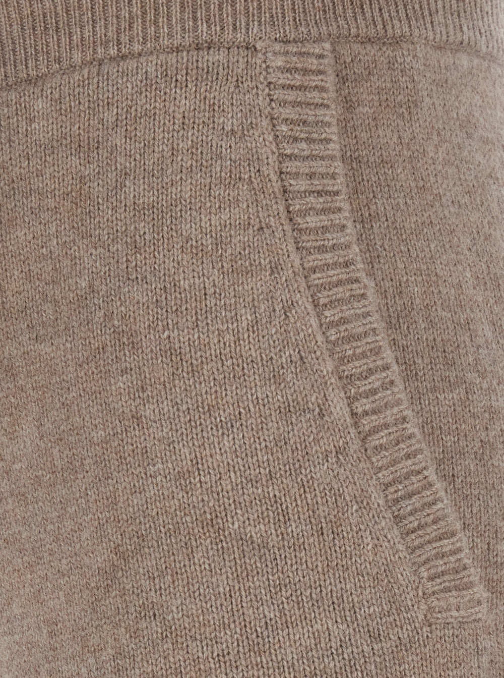 MAX MARA Max Mara Women 'Fiabe' Beige Trousers With Pockets And Elasticated Waist In Cashmere Women