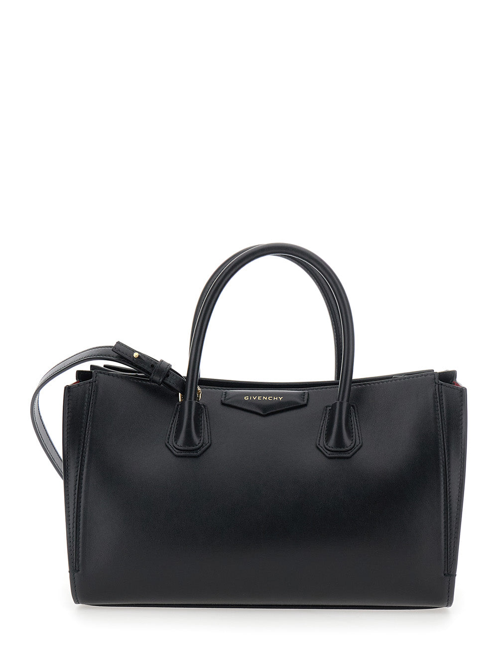 Givenchy Women Handbag With Logo Detail On The Front In Black Leather For Women