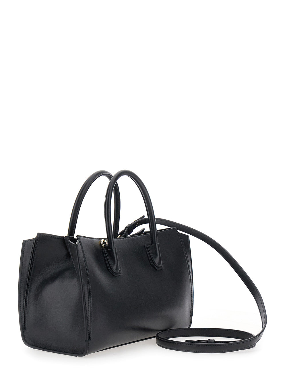 Givenchy Women Handbag With Logo Detail On The Front In Black Leather For Women