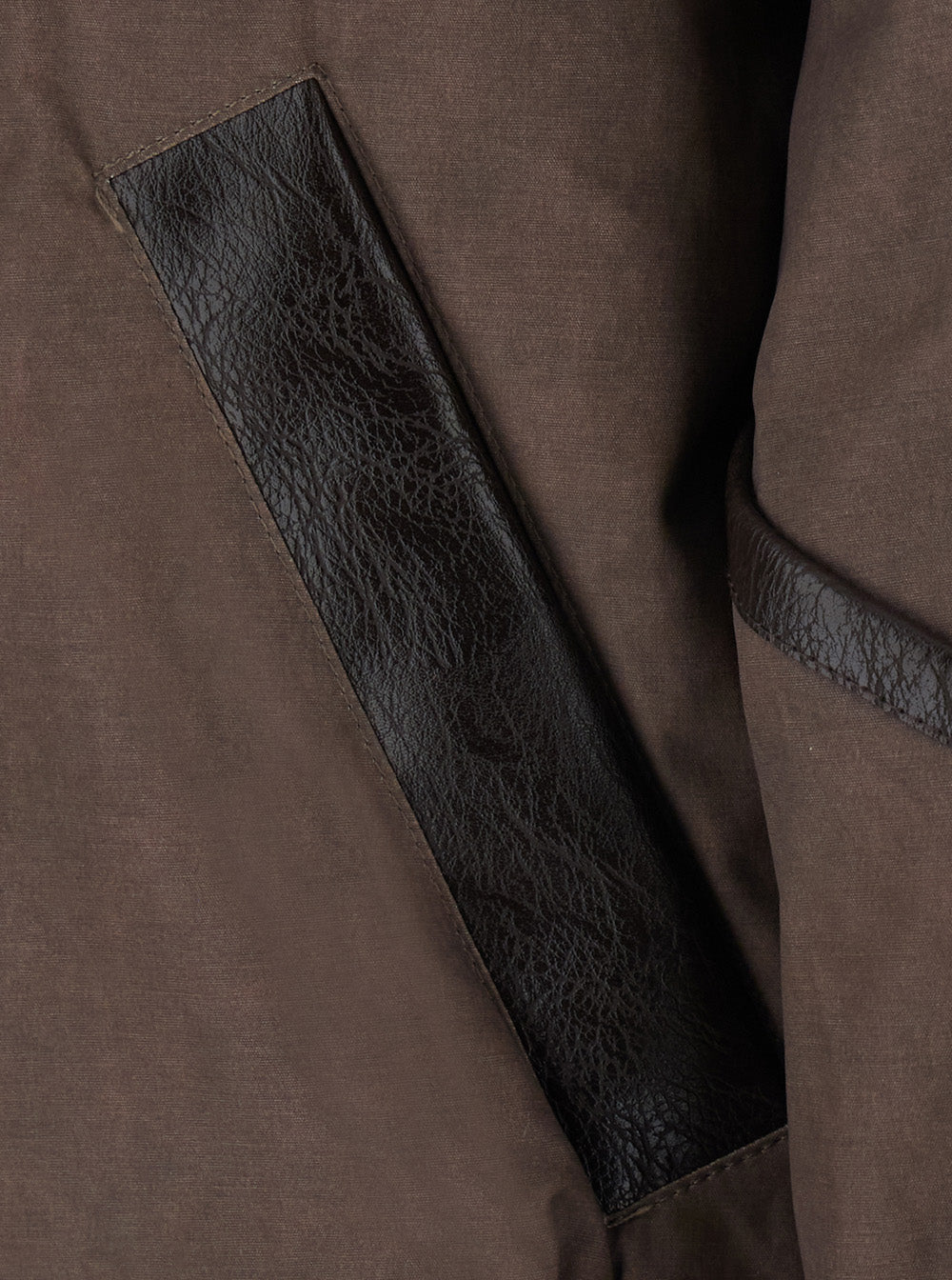 Isabel Marant Etoile Women 'Olinka' Brown Jacket With Fur Inserts And Side Pockets In Tech Fabric Women