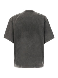 Axel Arigato Men Distort T-Shirt With Washed Effect And Cotton, Black Color, Unisex