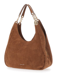 MICHAEL MICHAEL KORS Michael Michael Kors Women Tote Bag Ellie Large With Handles And Logo Brown Woman