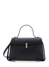 SAVETTE Savette Women Handbag Soft Symmetry With Smooth Black Calf Leather For Women