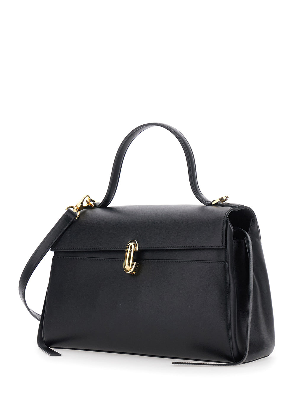 SAVETTE Savette Women Handbag Soft Symmetry With Smooth Black Calf Leather For Women