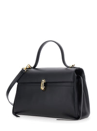 SAVETTE Savette Women Handbag Soft Symmetry With Smooth Black Calf Leather For Women