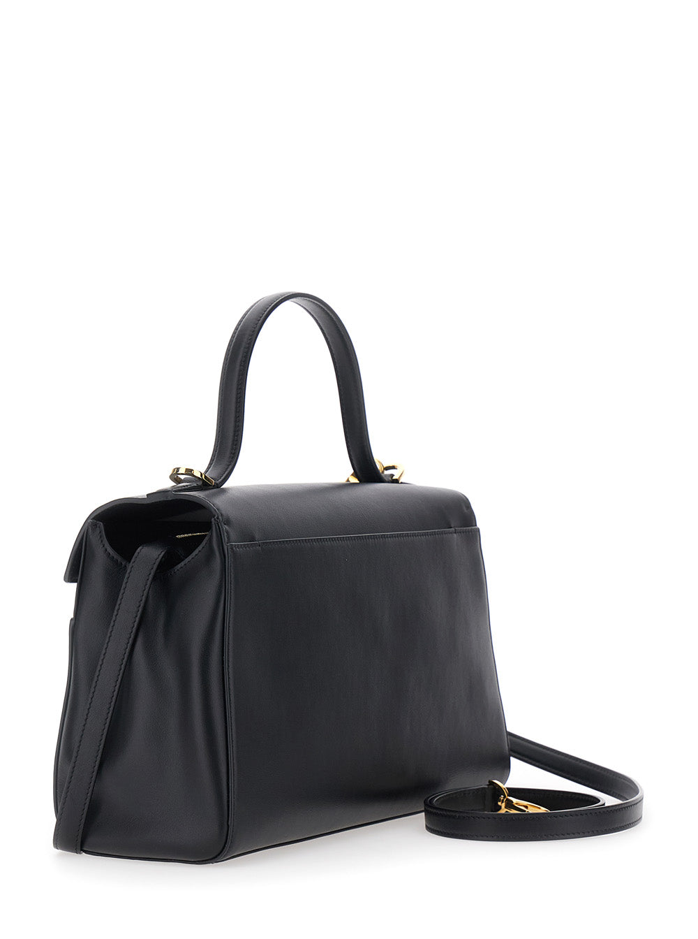 SAVETTE Savette Women Handbag Soft Symmetry With Smooth Black Calf Leather For Women