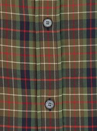 Acne Studios Men Multicolour Shirt With Cclassic Collar And All-Over Check Motif In Cotton For Men