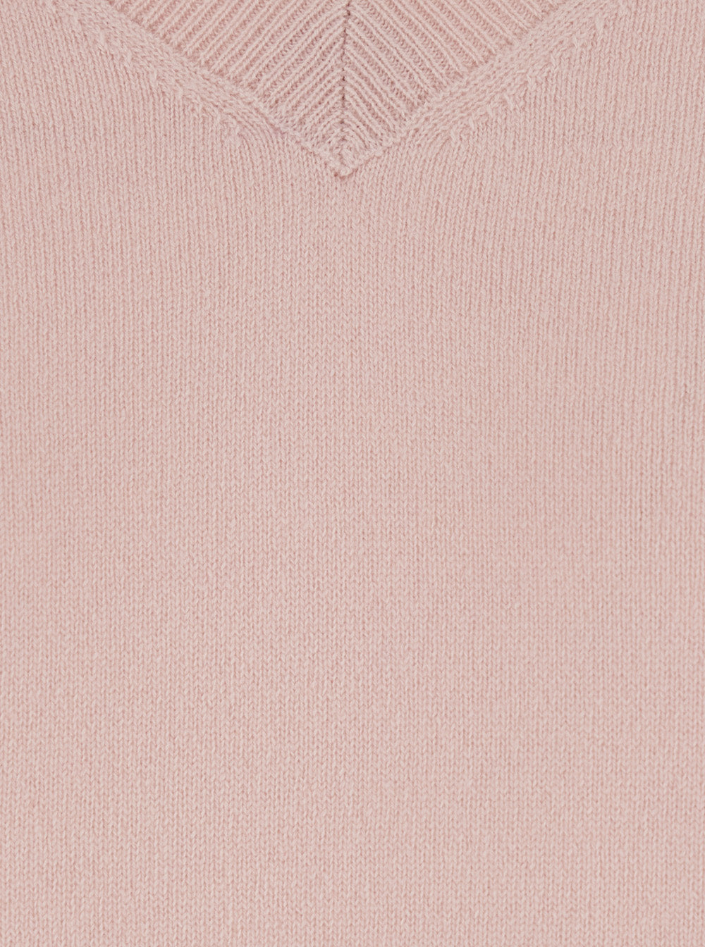 Leplain Women Pink Sweater With V Neck In Cashmere For Women