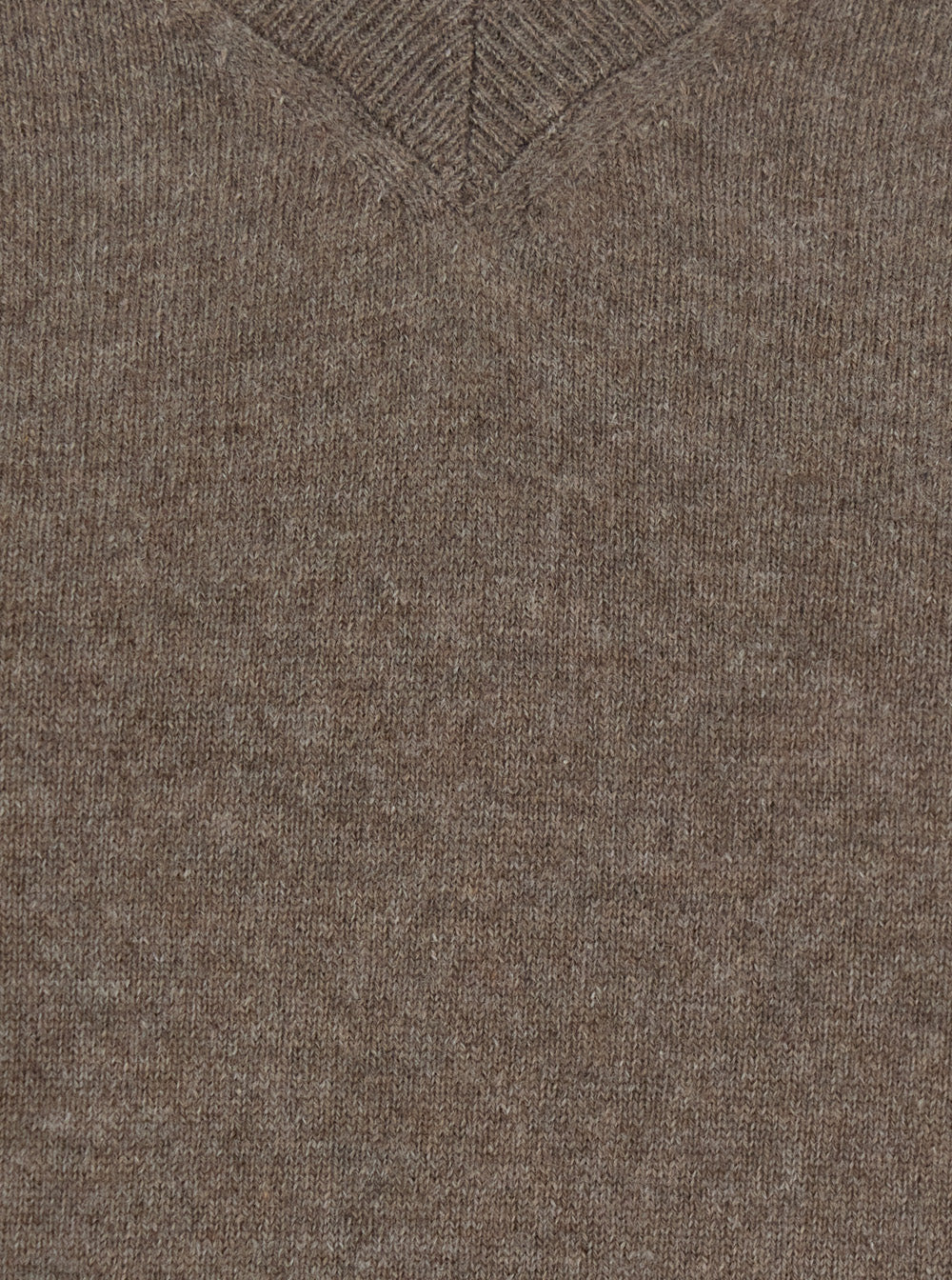 Leplain Women Brown Sweater With V Neck In Cashmere For Women