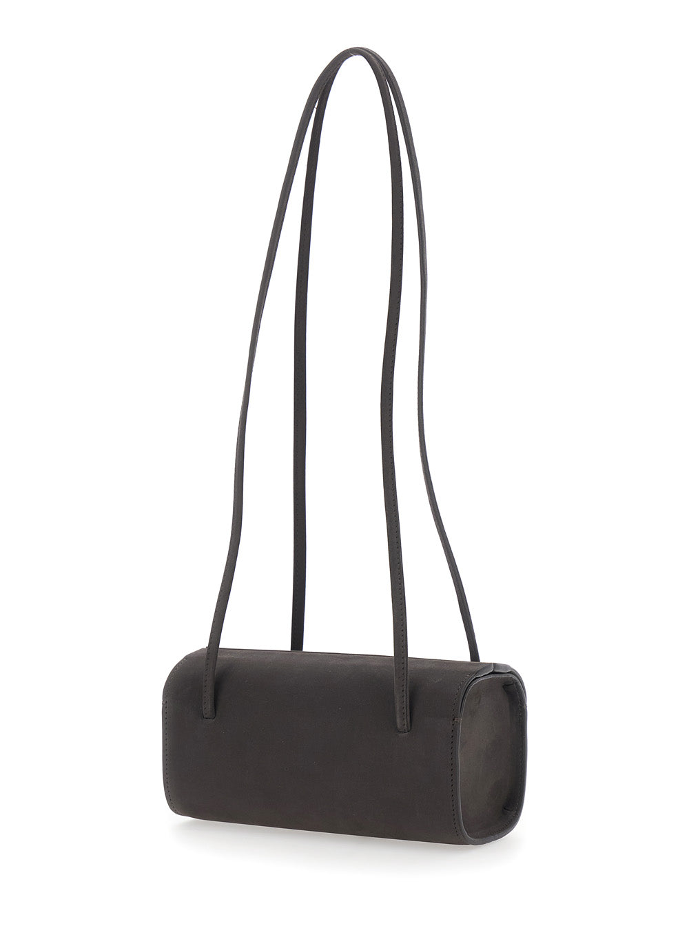 FANE Fane Women Mie Bag Is A Shoulder Bag With Leather Details And A Prominent Brown Unisex Logo