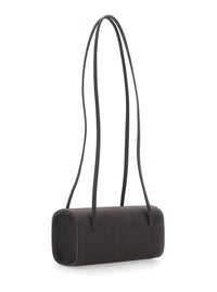 FANE Fane Women Mie Bag Is A Shoulder Bag With Leather Details And A Prominent Brown Unisex Logo