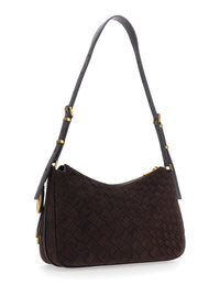 MICHAEL MICHAEL KORS Michael Michael Kors Women Nolita Medium Tz Convertible Shoulder Bag With Gold Details And Brown Logo For Women