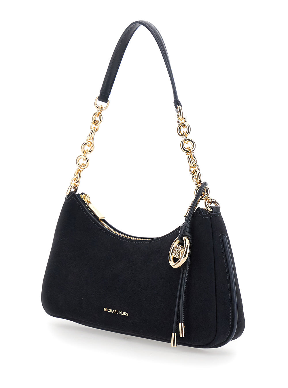 MICHAEL MICHAEL KORS Michael Michael Kors Women Nolita Medium Chain Pouchette With Chain And Logo Blue Woman