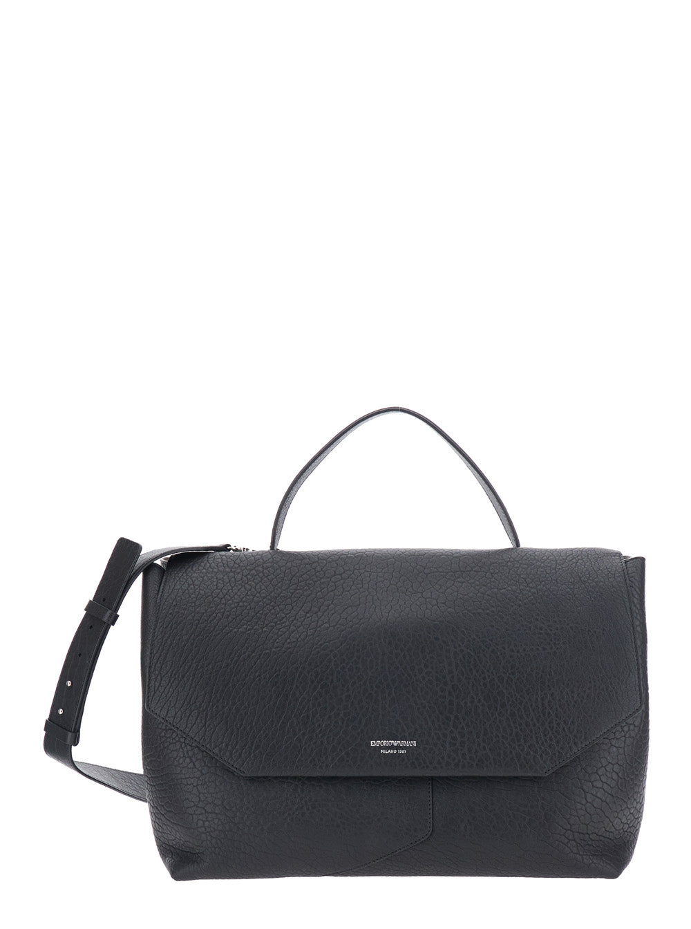 EMPORIO ARMANI Emporio Armani Women Handbag With Handles And 100% Black Leather For Women