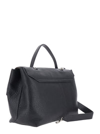 EMPORIO ARMANI Emporio Armani Women Handbag With Handles And 100% Black Leather For Women
