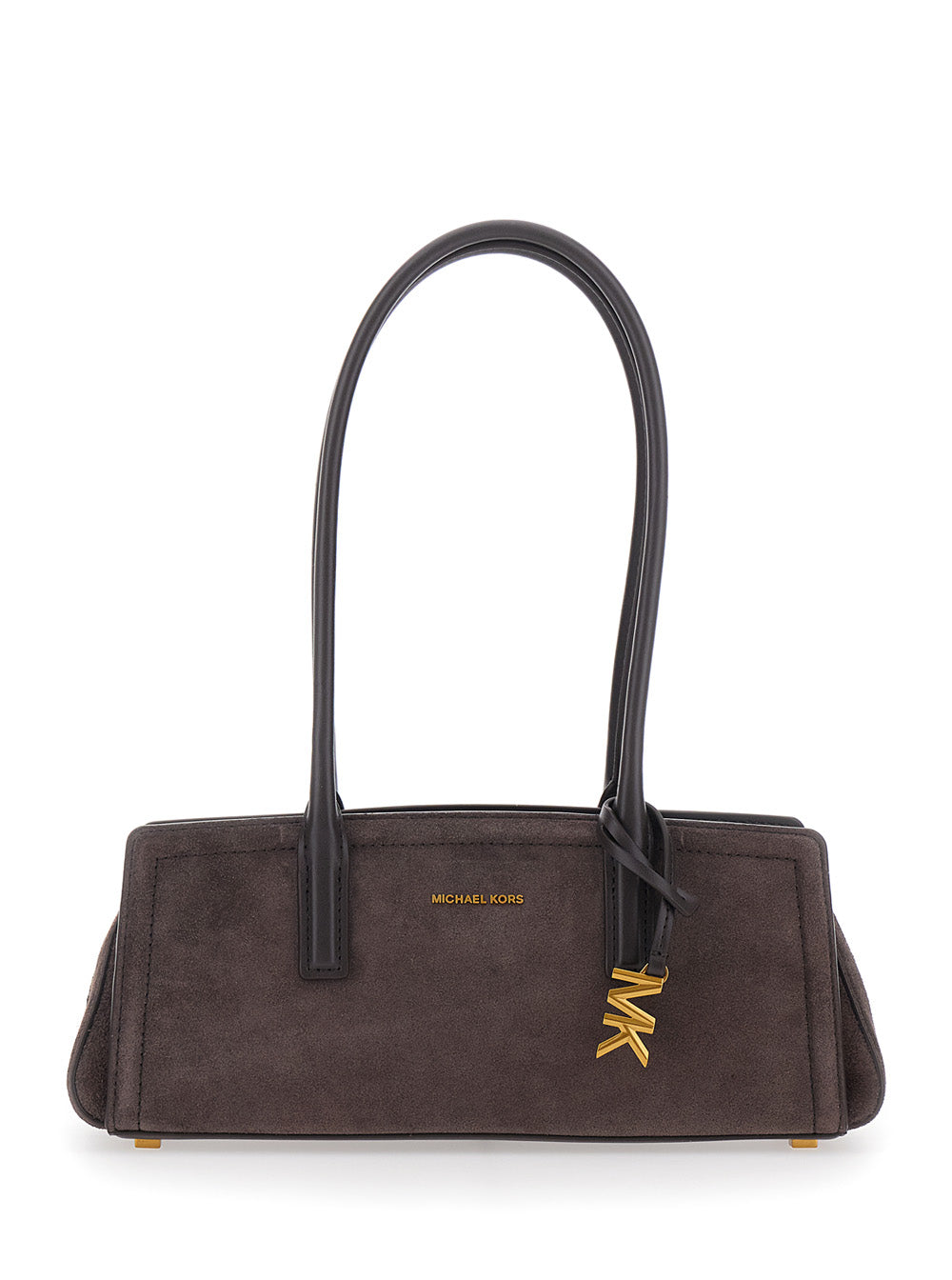 MICHAEL MICHAEL KORS Michael Michael Kors Women Shoulder Bag Laila With Leather Details And Logo, Brown, Woman