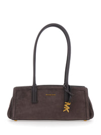 MICHAEL MICHAEL KORS Michael Michael Kors Women Shoulder Bag Laila With Leather Details And Logo, Brown, Woman
