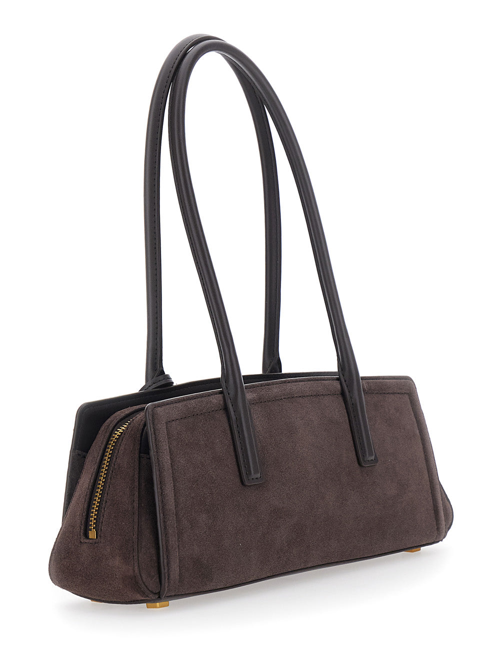 MICHAEL MICHAEL KORS Michael Michael Kors Women Shoulder Bag Laila With Leather Details And Logo, Brown, Woman