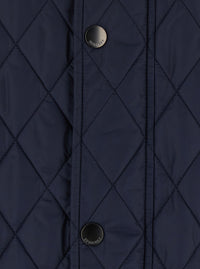 BURBERRY Burberry Men Blue Jacket With A Classic Collar And Two Front Pockets In Tech Fabric For Men