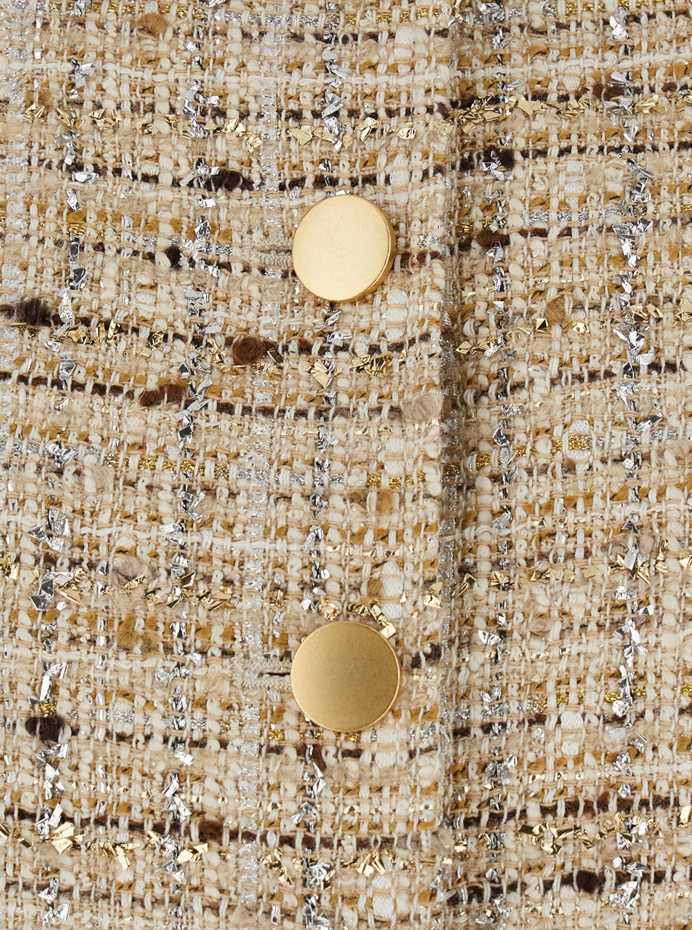 Tagliatore Women Beige Jacket With Classic Collar And Button Closure In Bouclé Fabric For Women