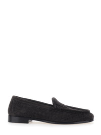 Bottega Veneta Men Silenzio Loafer Design Intrecciiato Camoscio