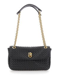 BOTTEGA VENETA Bottega Veneta Women Madison Small Intrecciato Nappa Fluffy