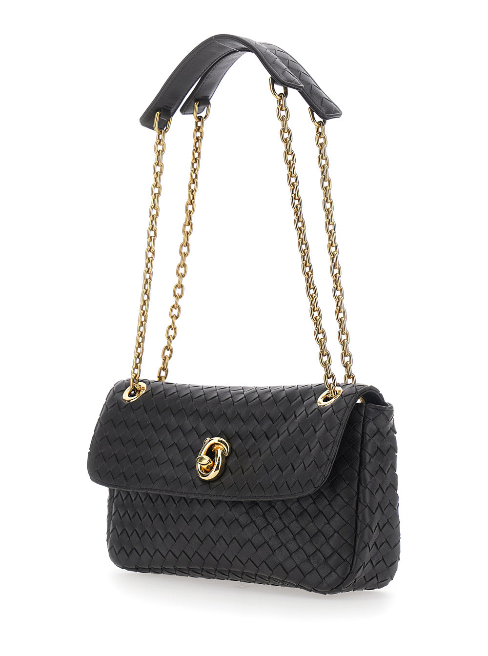 BOTTEGA VENETA Bottega Veneta Women Madison Small Intrecciato Nappa Fluffy