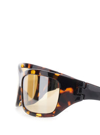 Bottega Veneta Women Rectangular Injected Sunglasses