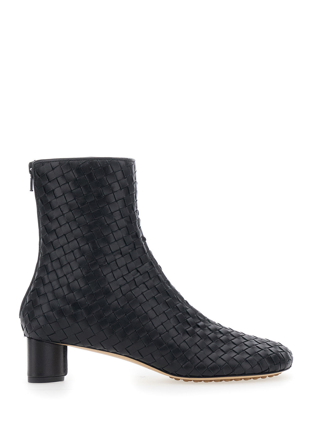 Bottega Veneta Women Cherry Kitten Zipped Ankle Boot