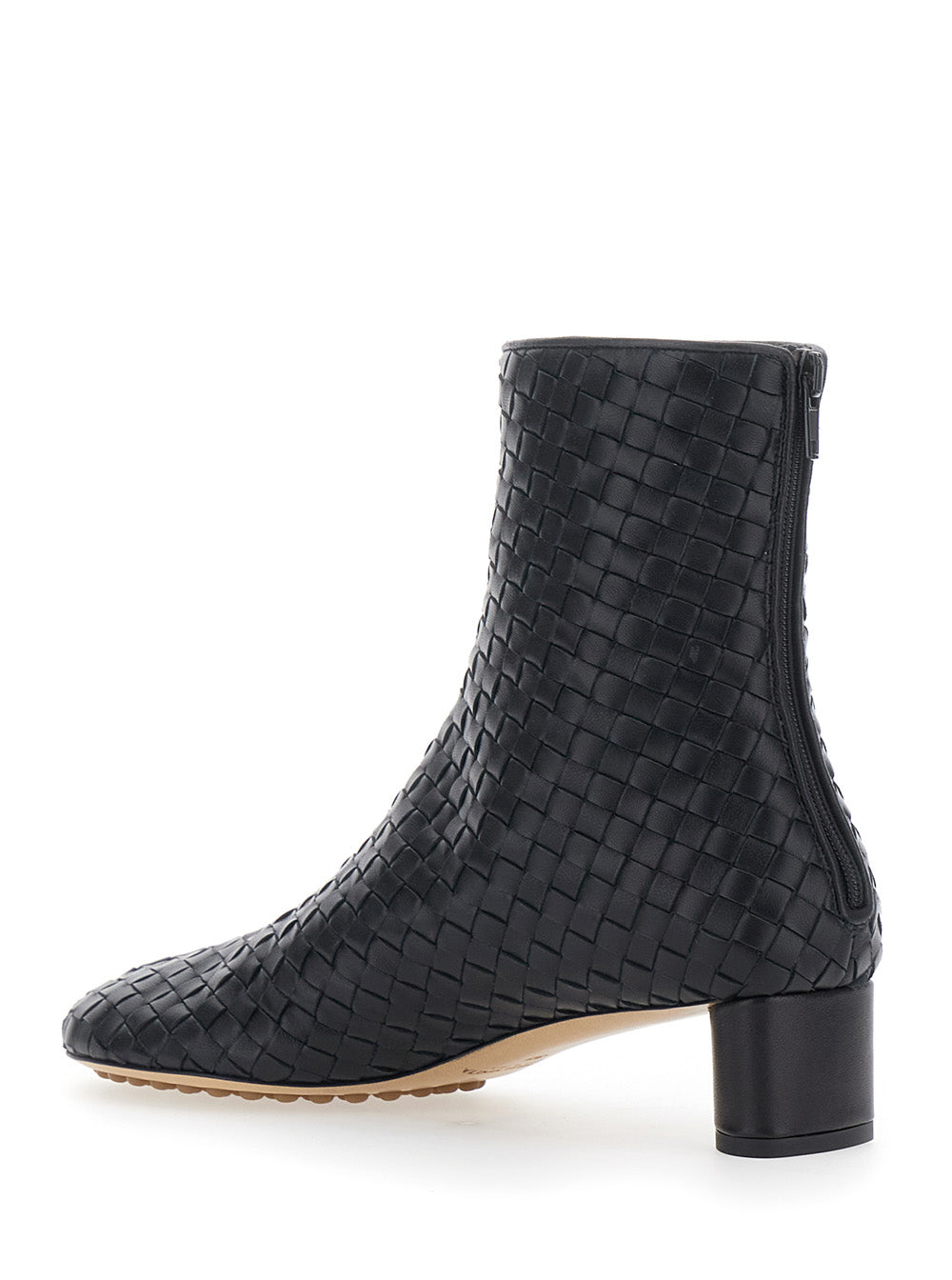 Bottega Veneta Women Cherry Kitten Zipped Ankle Boot