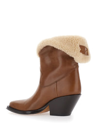 CHLOÉ Chloé Women Brown Leather Ankle Boots
