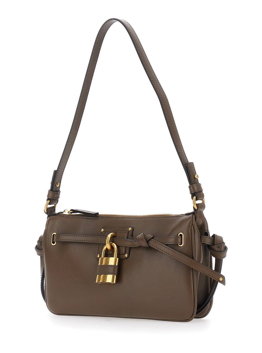 CHLOÉ Chloé Women Crossbody Bag 'Paddington' With Brown Leather Details