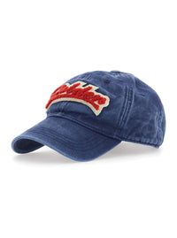 GOLDEN GOOSE Golden Goose Men Journey Hat With Logo And Cotton Fabric, Blue, Unisex