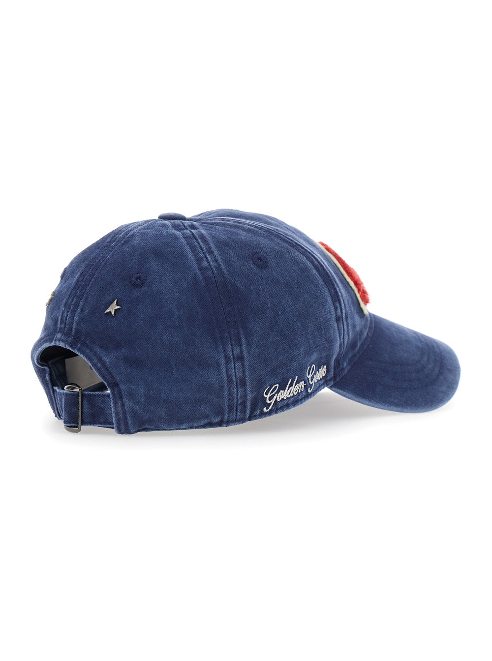 GOLDEN GOOSE Golden Goose Men Journey Hat With Logo And Cotton Fabric, Blue, Unisex
