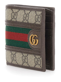 Gucci Men Int 171 Basic Wallet Ophidia