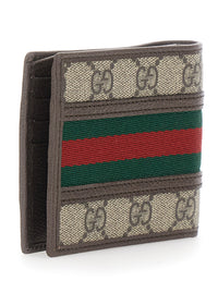 Gucci Men Int 171 Basic Wallet Ophidia