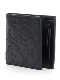 Gucci Men Int 393 Coin Wallet Gg Emblem