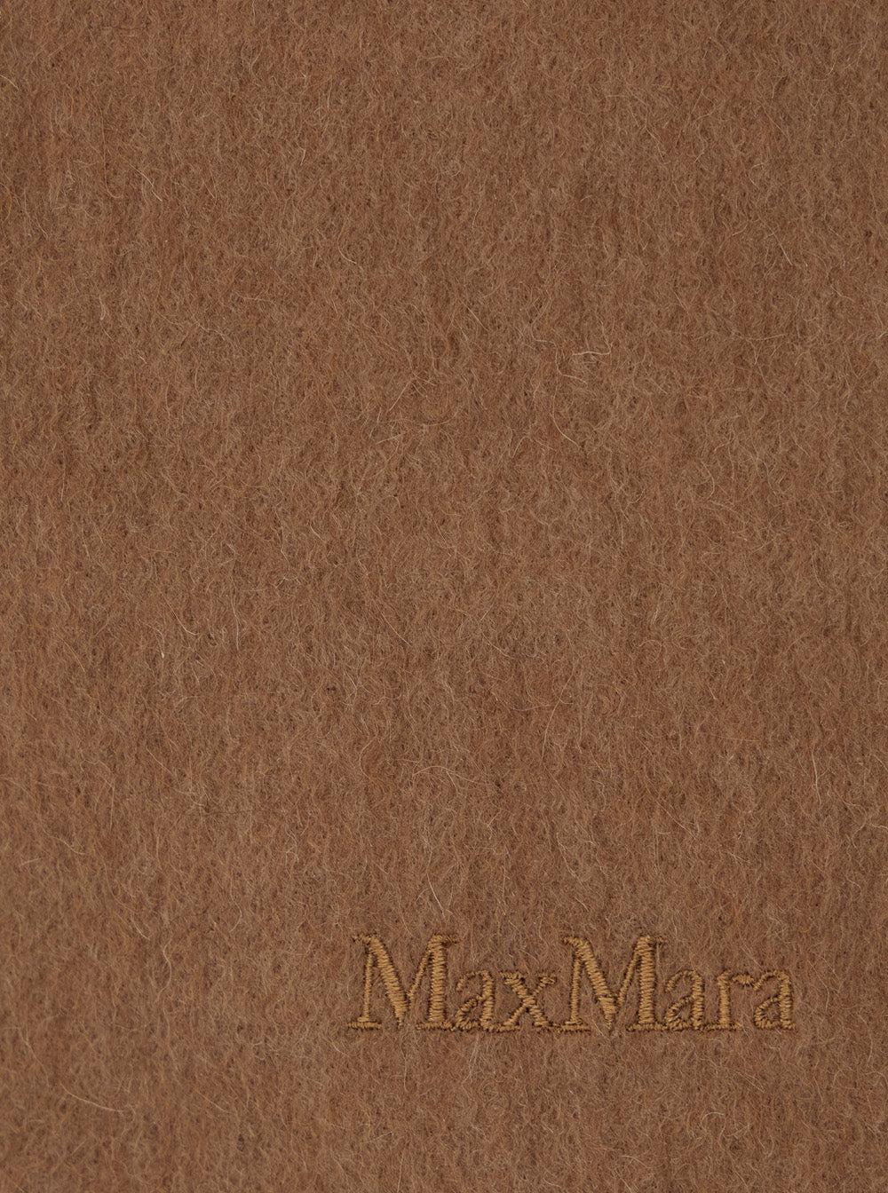 Max Mara Women Tartan Scarf With Elegant Details In Mixed Fabric And Beige For Women