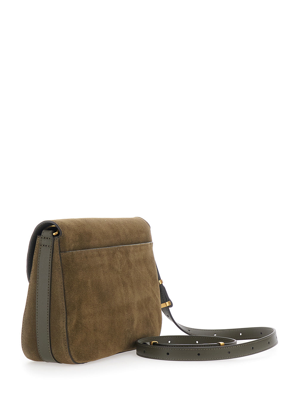 PINKO Pinko Women Shoulder Bag With Suede Details Green Women