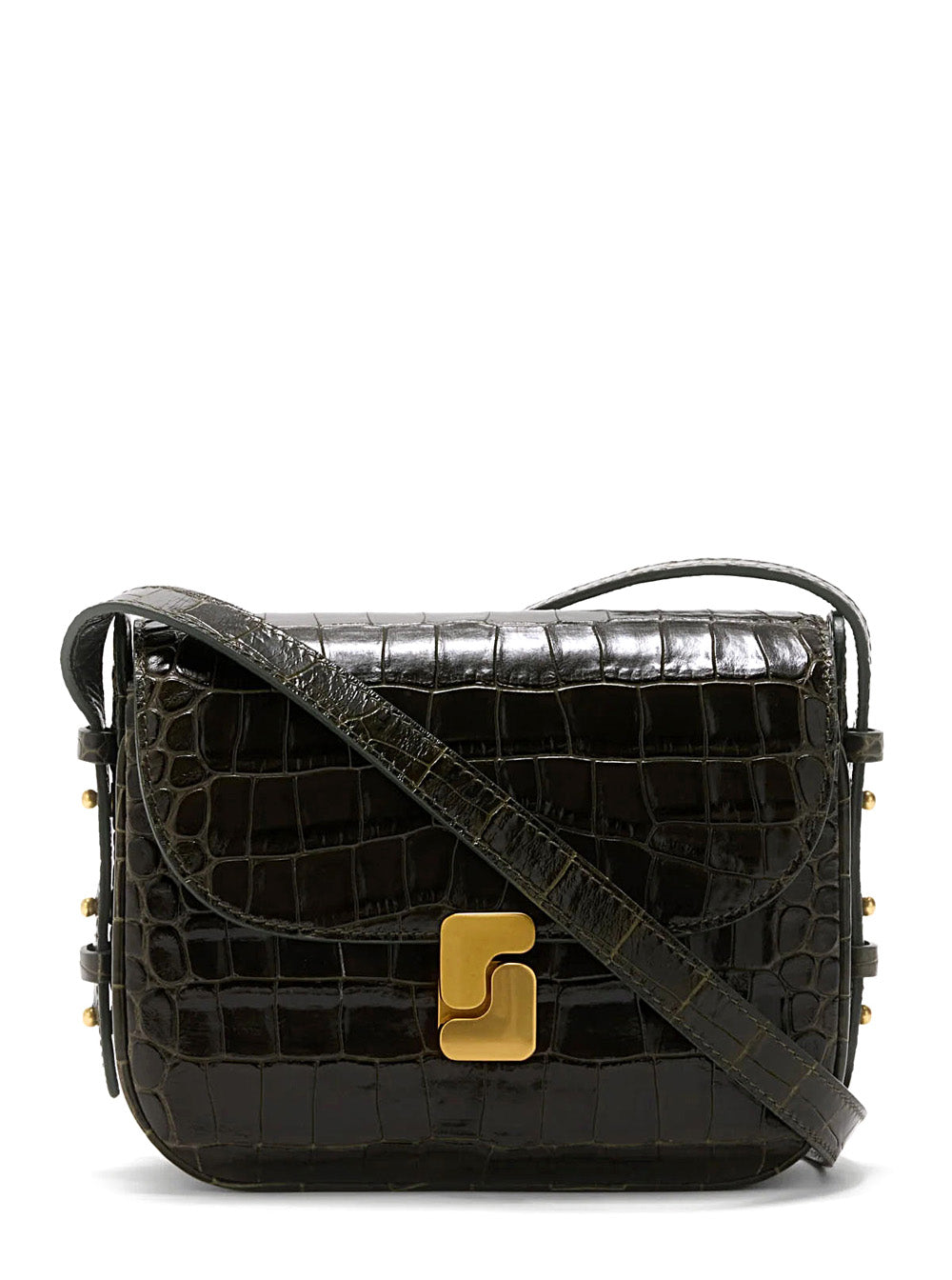 SOEUR Soeur Women Bellissima Mini Is A Green Leather Crossbody Bag For Women