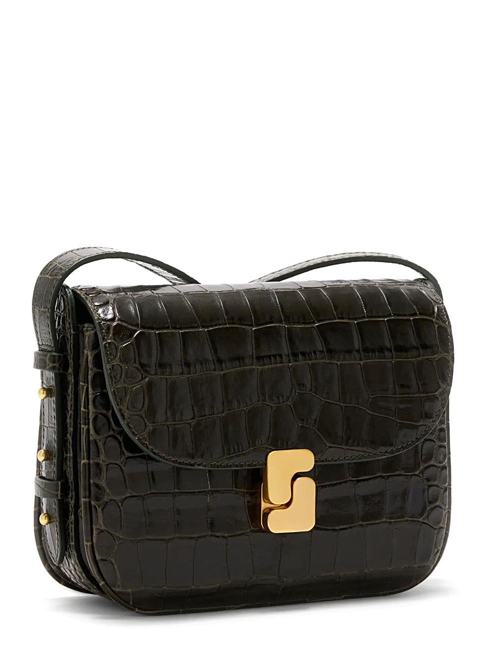 SOEUR Soeur Women Bellissima Mini Is A Green Leather Crossbody Bag For Women