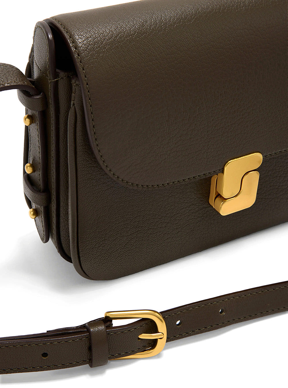 SOEUR Soeur Women Bellissima Mini With Elegant Leather Details Green Woman