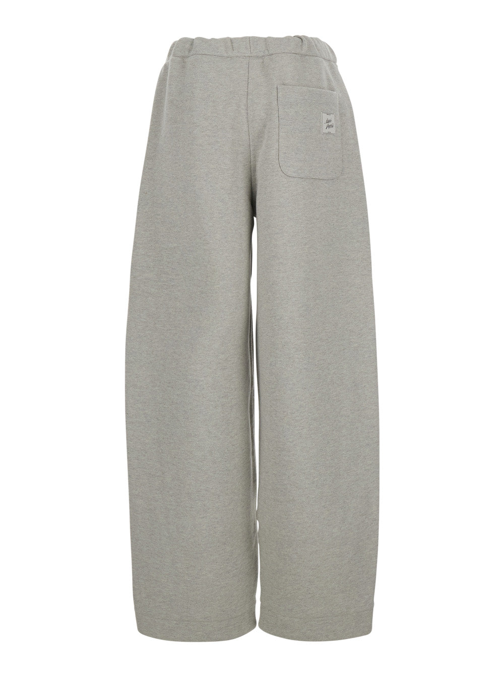 Ami Paris Women Jogging With Heritage Label Ami Paris In Gray Unisex