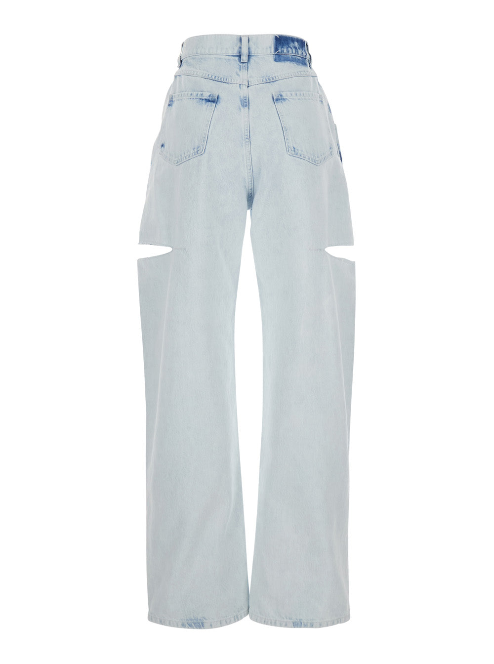 MAISON MARGIELA Maison Margiela Women Pants Five-Pocket Design With 100% Cotton Light Blue Men