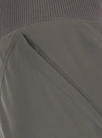 RICK OWENS Rick Owens Women Gray Bias Dust Trousers In Fabric For Clothing