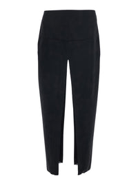 Rick Owens Women Black Women's Sliced Skirt In Tech Fabric